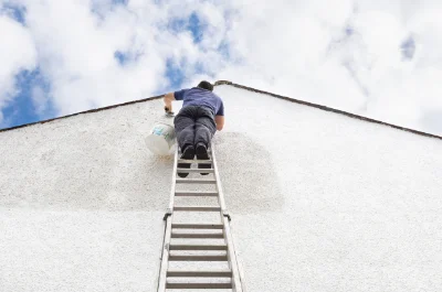 Peinture extérieure à Groslay — façades et ravalement